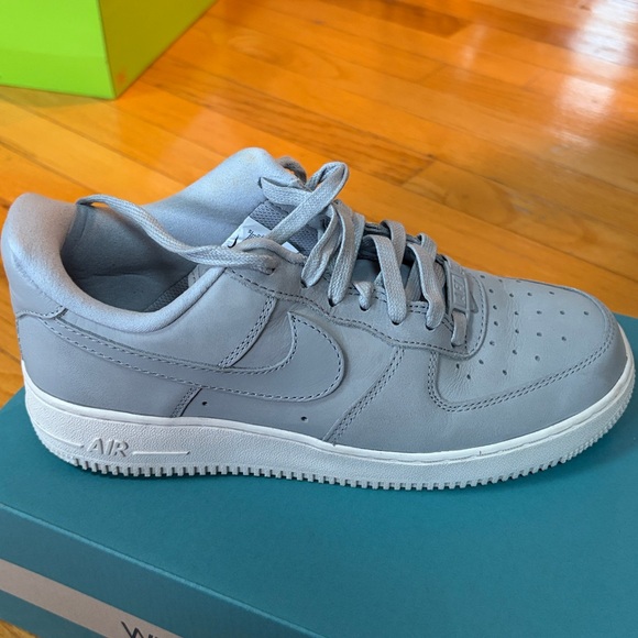 Nike Air Force 1 Low Blue Gray - Picture 6 of 8